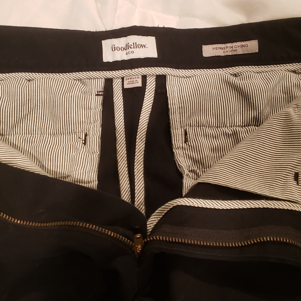 Goodfellow & Co Black Chino Pants